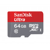 SanDisk SDSQUNC-064G-GN6MA Ultra 64GB Android microSDXC Speicherkarte + SD-Adapter bis zu 80 MB/Sek, Class 10